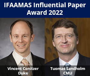 IFAAMAS Influential Paper Award 2022